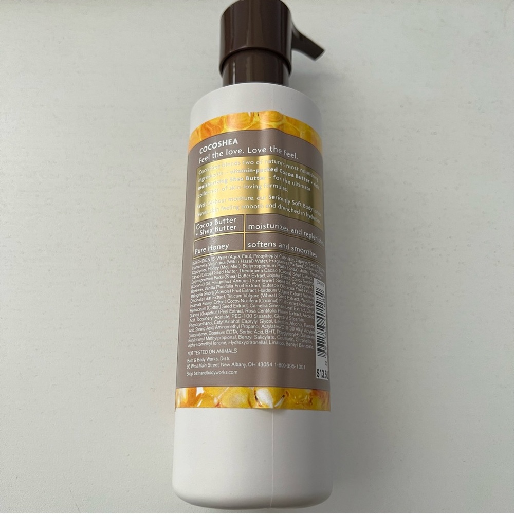 Bath & Body Works Coco Shea Honey Seriously Soft Body Lotion